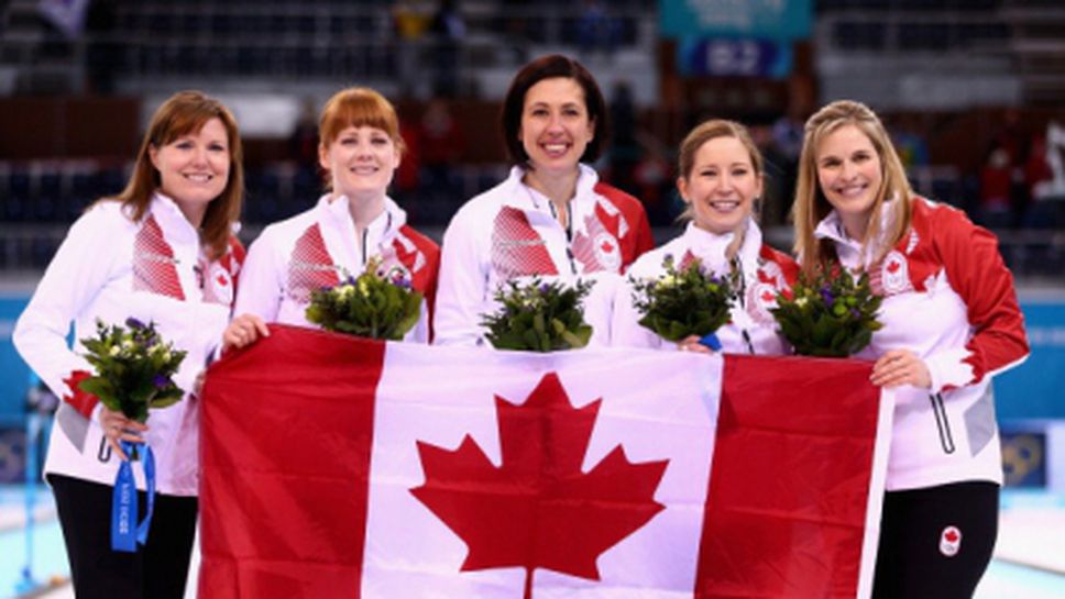 Канада спечели безпрецедентна олимпийска титла в женския кърлинг