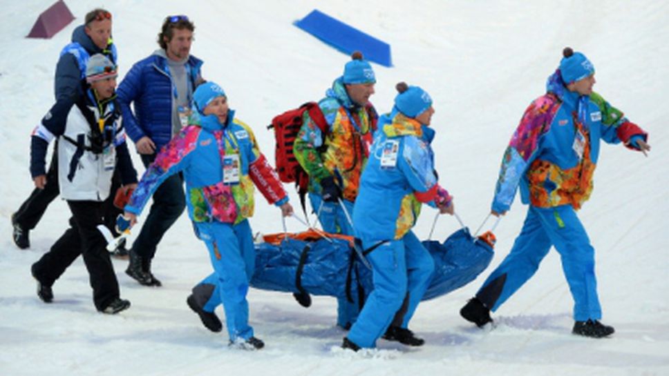 Френската биатлонистка Мари-Лор Брюне припадна по време на щафетата