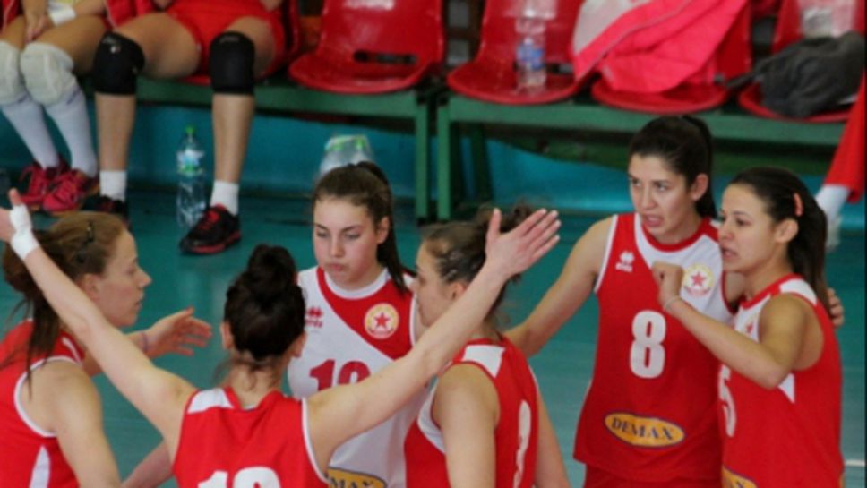 ЦСКА-Демакс победи Спартак (Плевен) с 3:0 (ГАЛЕРИЯ)