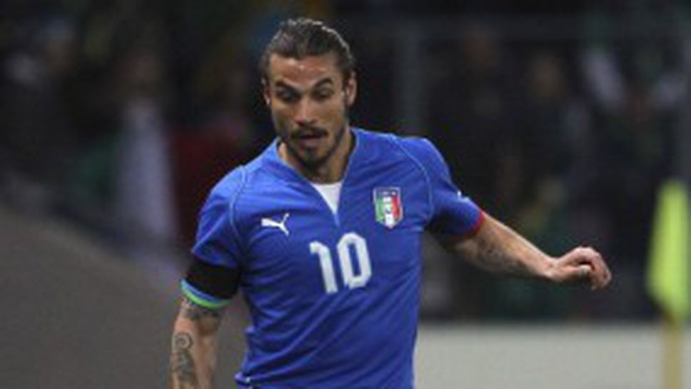 Италиански национал, вкарал два на България, в Лондон за преговори с Тотнъм