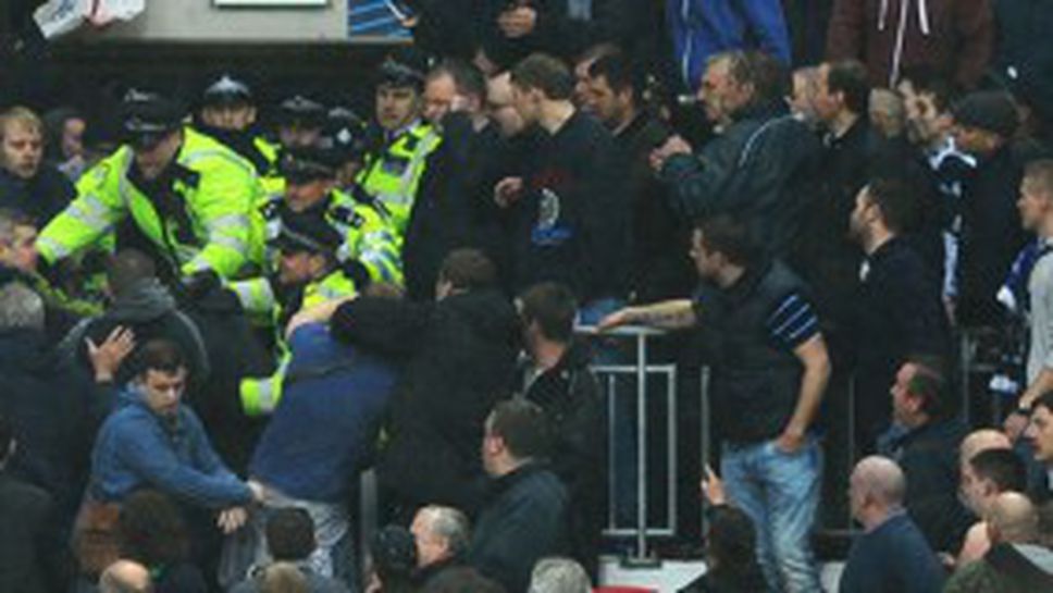Лондонските власти повдигнаха обвинения срещу футболни хулигани