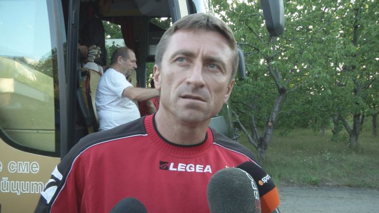 Нанков: Готвим се сериозно за мача с Лудогорец