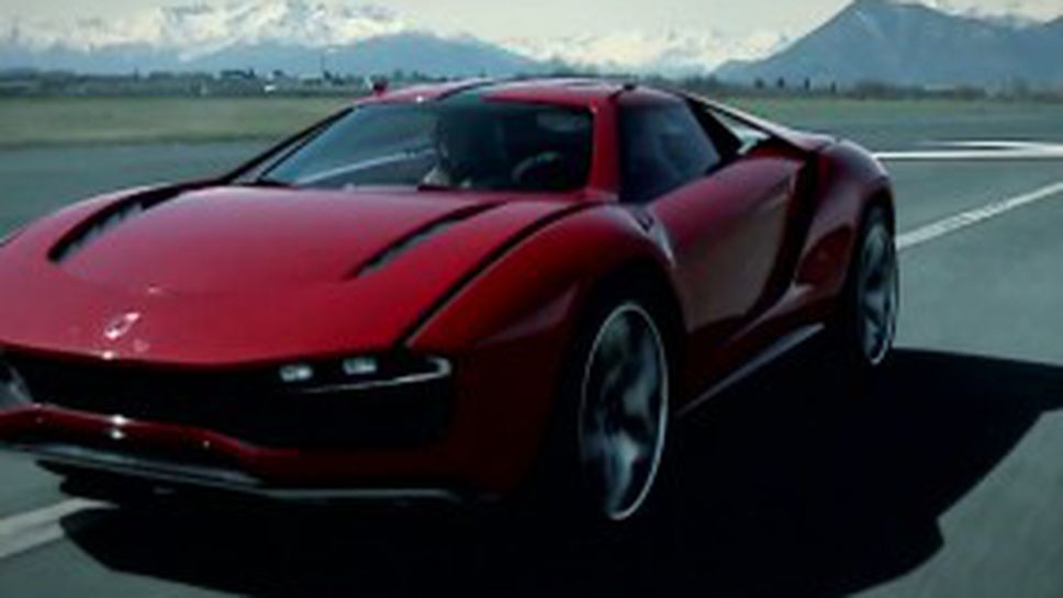 Giugiaro с Lamborghini сърце на писта (Видео)