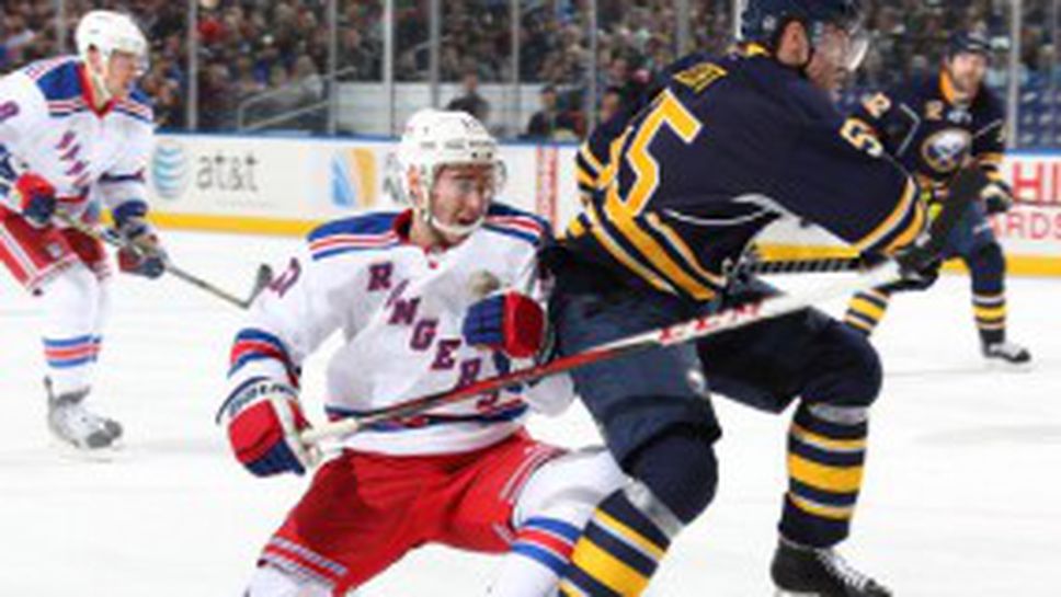 Ню Йорк Рейнджърс разби съпротивата на Бъфало за три минути