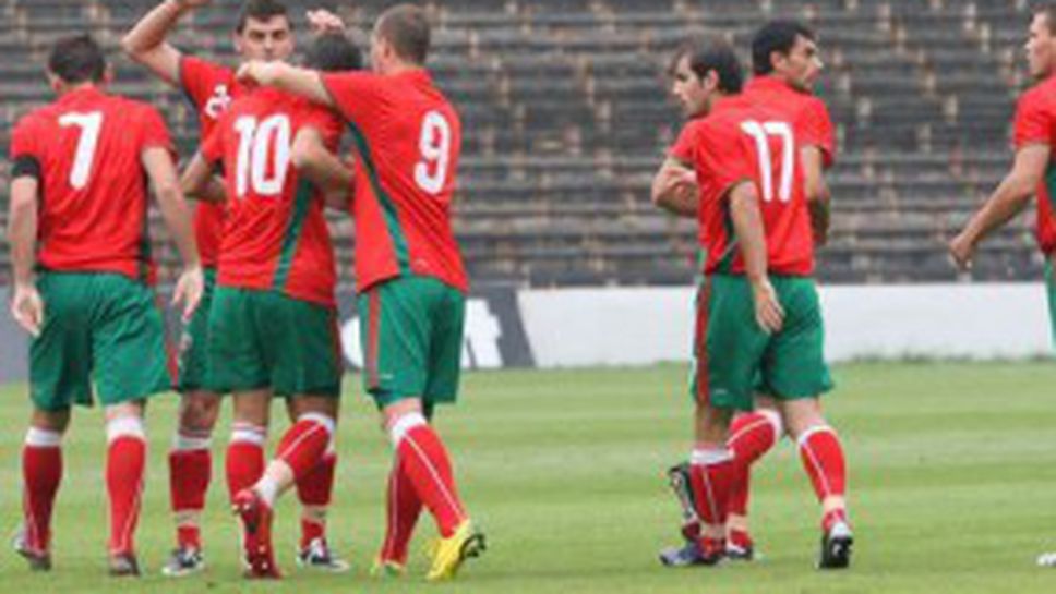 Юношеският национален отбор разгроми Албания