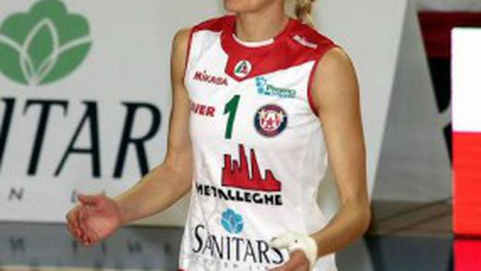 Без българско участие в 1/2-финалите на Серия А2 при жените