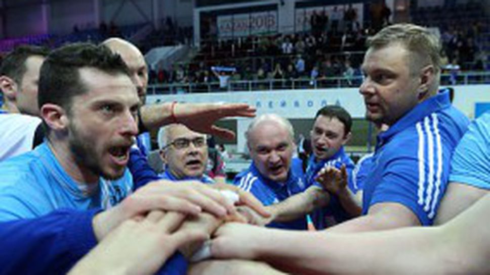 Зенит изравни на 1-1 победи в полуфинала срещу Белогорие