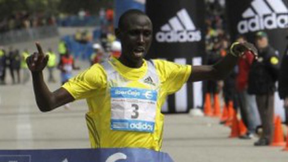 Кениец триумфира на маратона в Мадрид