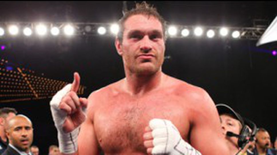 Фюри избухна срещу Дейна Уайт