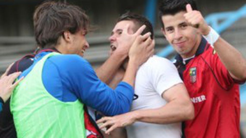 Ради Кирилов се завърна с два гола