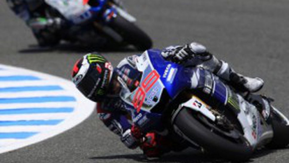 Хорхе Лоренсо със силно начало на уикенда в Херес