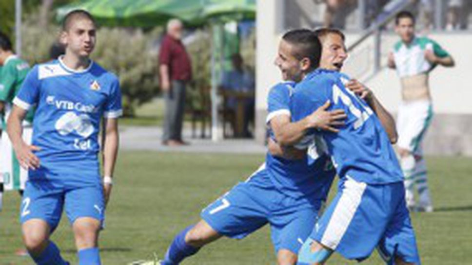 Черно море победи Левски в дербито на 25-ия кръг на Елитната юношеска група
