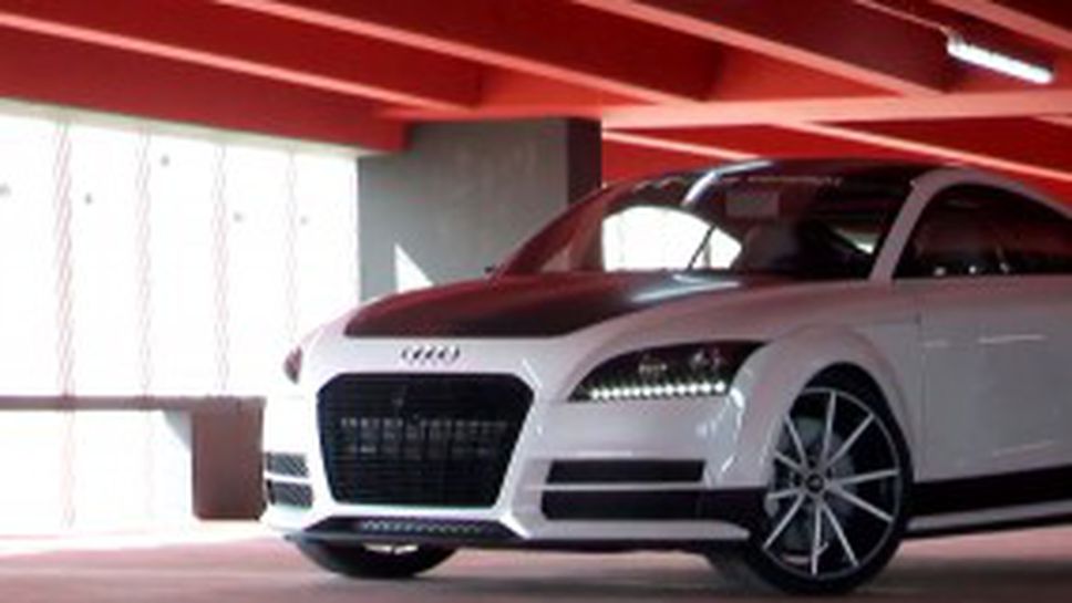 Audi TT ultra quattro concept пристига с Андре Лотерер (Видео)