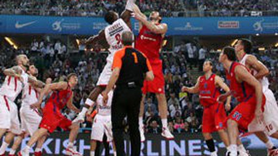 ЦСКА (M) ще гони реванш от Олимпиакос