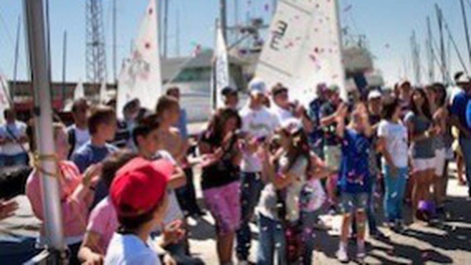 Начало на ветроходна регата „Черноморец Бургас” 2013 – вятър, усмивки и спортен дух