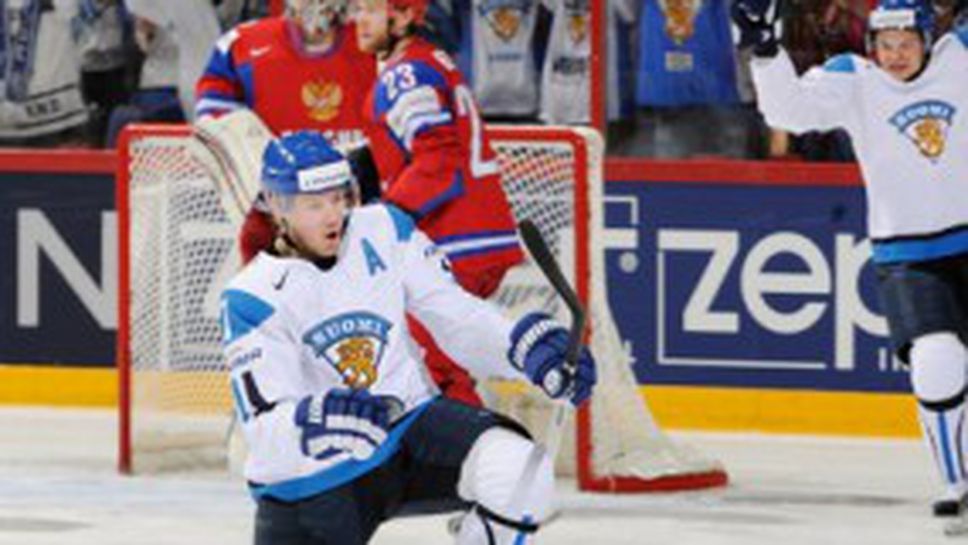 Втора поредна загуба за Русия на световното по хокей