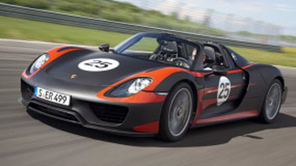 Porsche представи официална информация за 918 Spyder