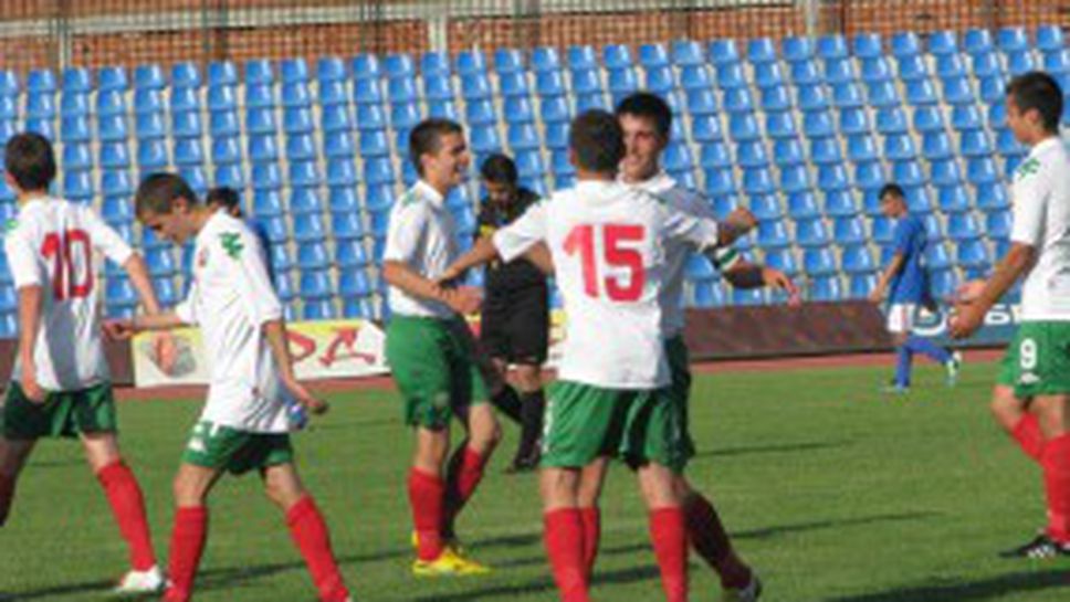 Хеттрик от успехи за България (U15) - синът на Боримиров отново вкарва