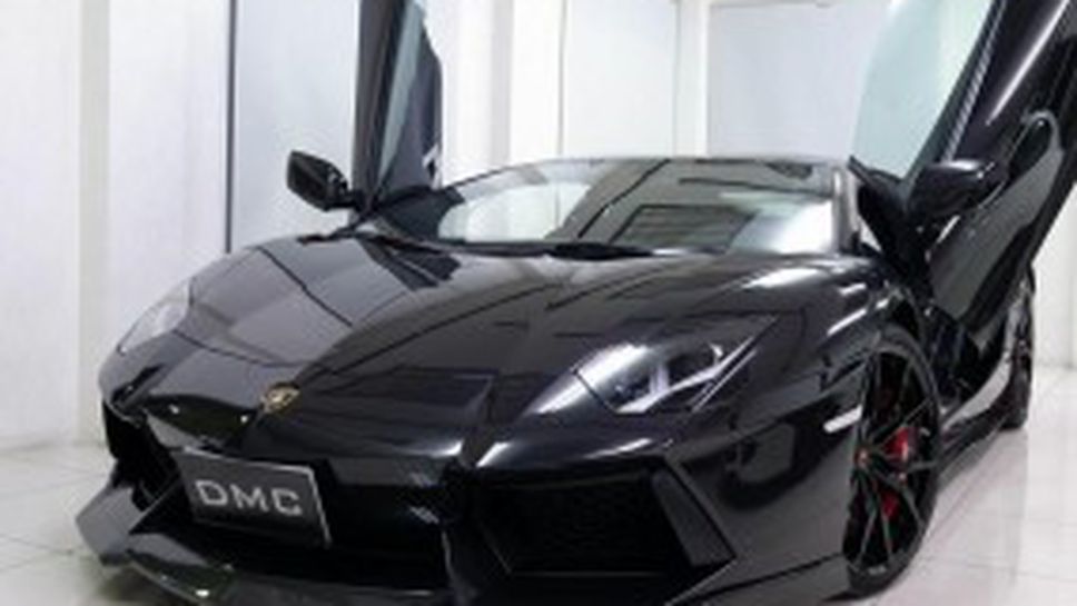 Черното чудовище Lamborghini Molto Veloce