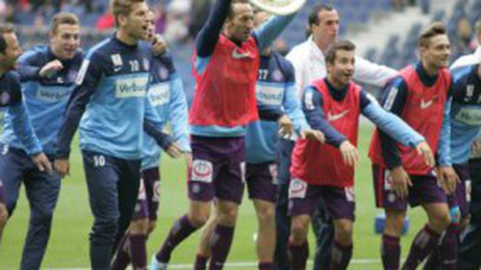 Аустрия Виена с титлата в Австрия