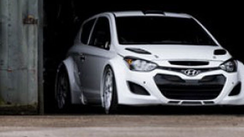 Хюндай с първи сериозен тест на новия i20 WRC
