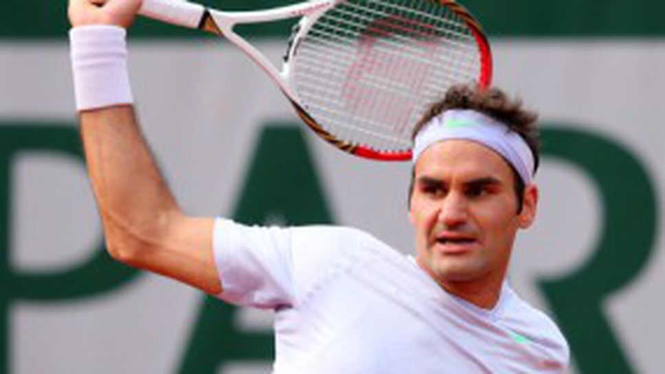 Федерер даде само 4 гейма на квалификант