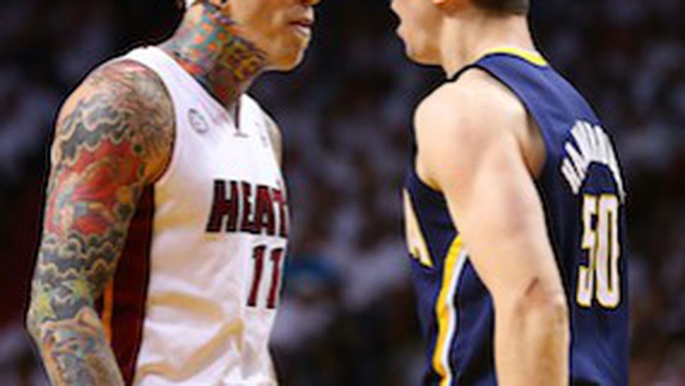 Крис Андерсен изгоря за мач №6 срещу Пейсърс