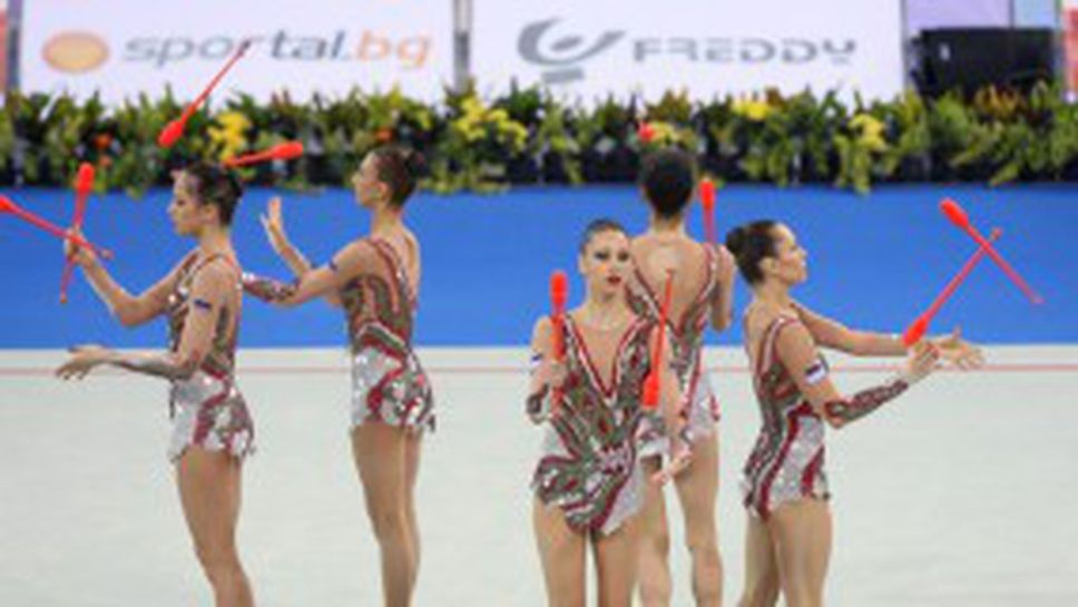 България остана на 6 място в отборното класиране на ЕП по художествена гимнастика