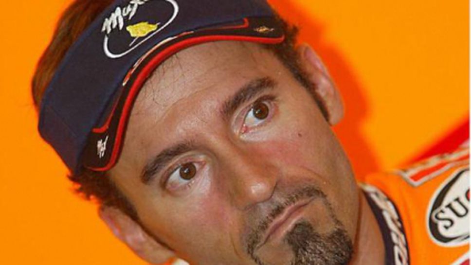 Макс Биаджи с тест на Прамак Дукати