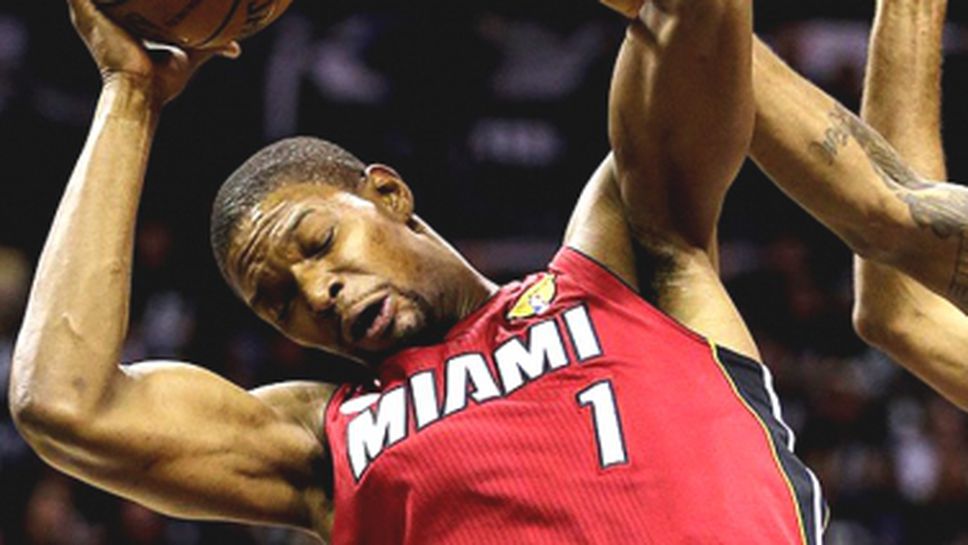 Крис Бош бе глобен с $5 хил. за симулация (видео)