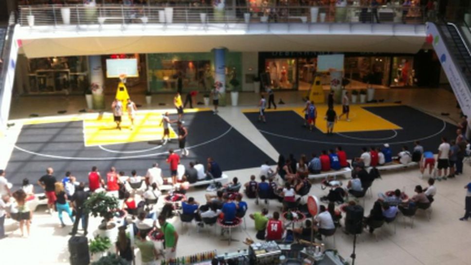 Най-добрите баскетболисти на 3х3 разтресоха Bulgaria Mall