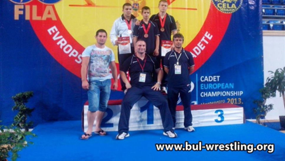 Българските борци спечелиха три бронзови медала на европейското