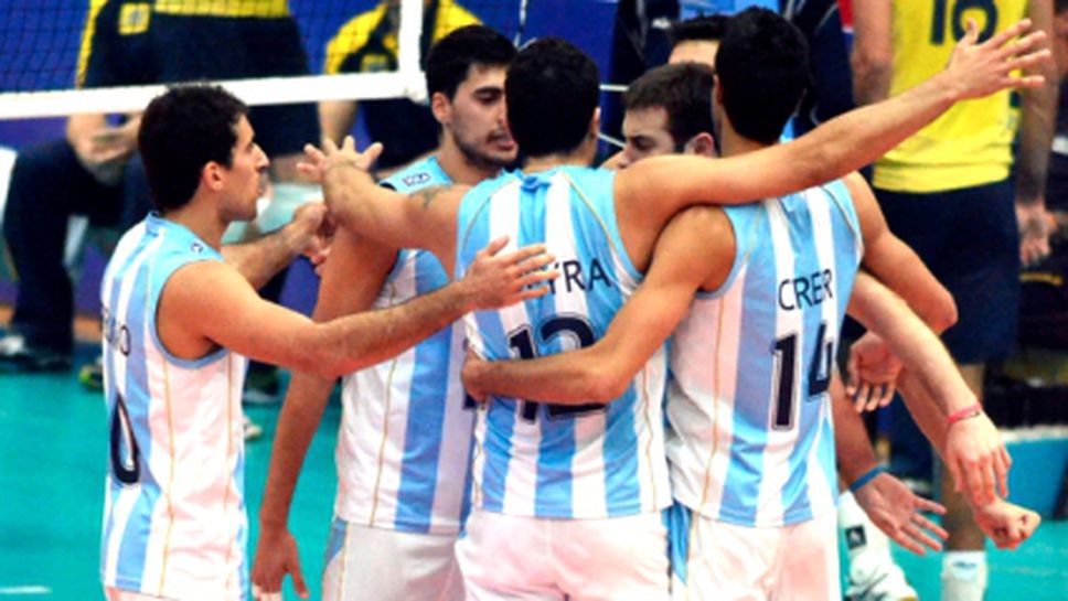 Аржентина идва с 13-те си най-добри волейболисти в България