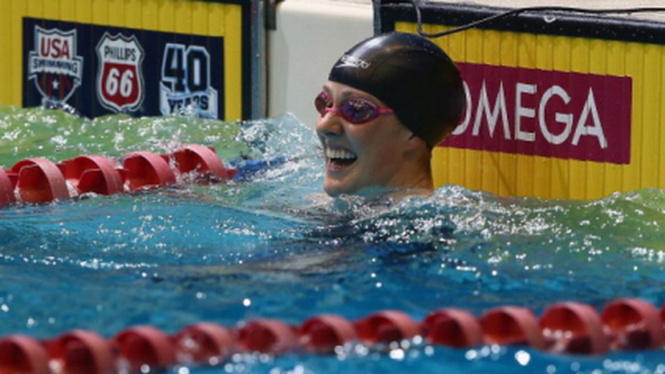 Миси Франклин с личен рекорд на 100 свободен стил