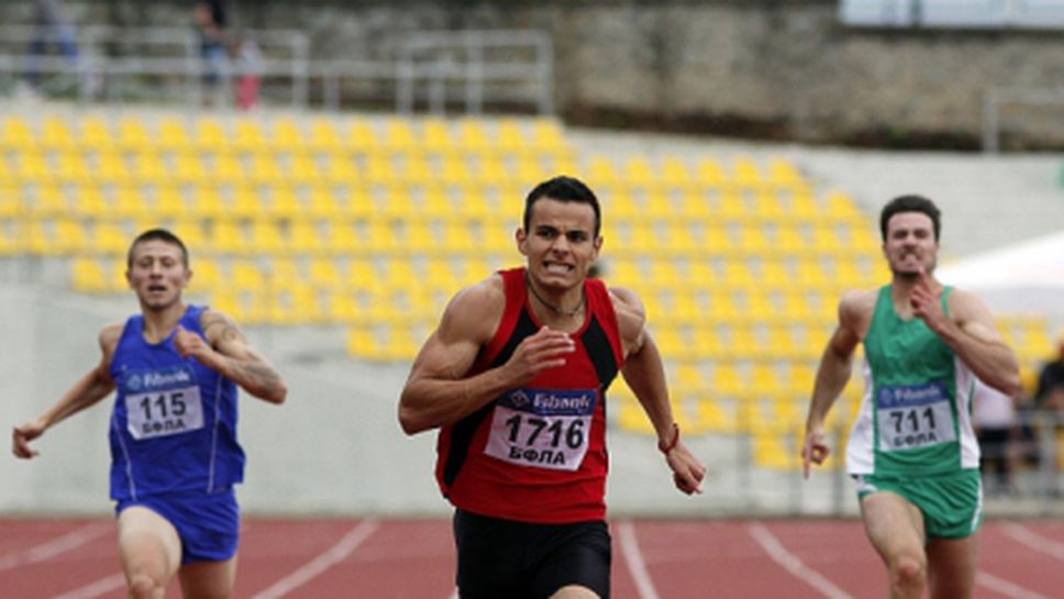 Димитров с норматив и на 200 м, трима спортни таланти спечелиха държавни титли по лека атлетика