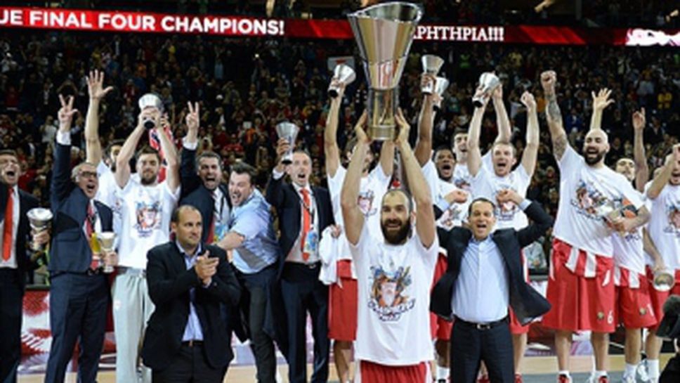 Олимпиакос в група с дебютанти, вижте пълния жребий за Евролигата