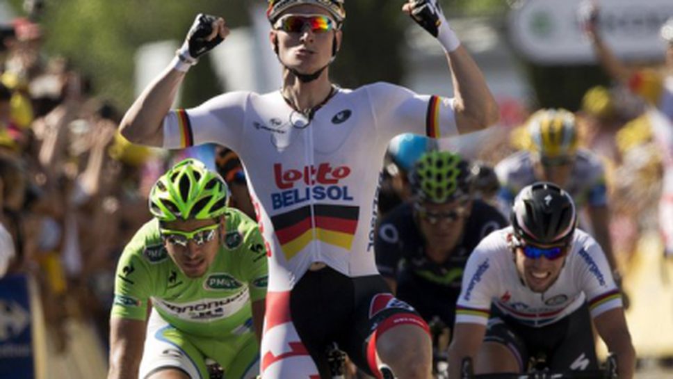 Андре Грайпел спечели шестия етап от Обиколка на Франция