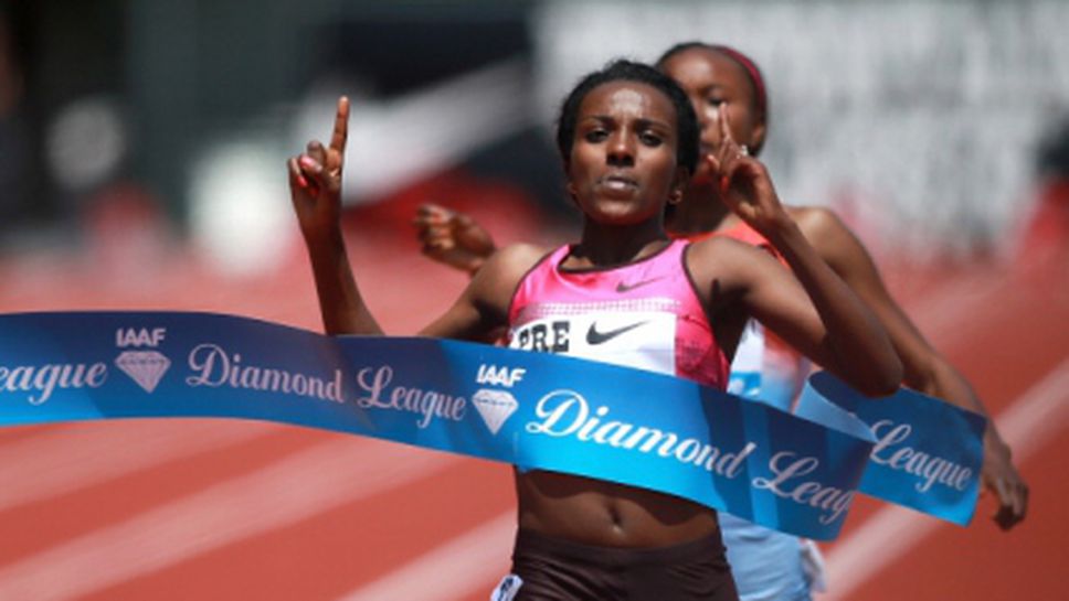 Дибаба оглави световната ранглиста за сезона на 5000 м