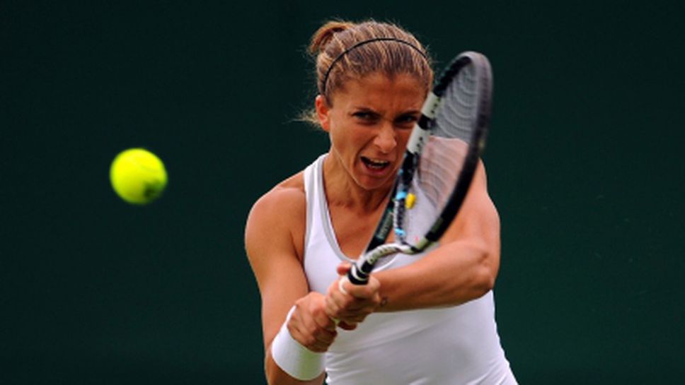 Сара Ерани на 1/4-финал в Палермо