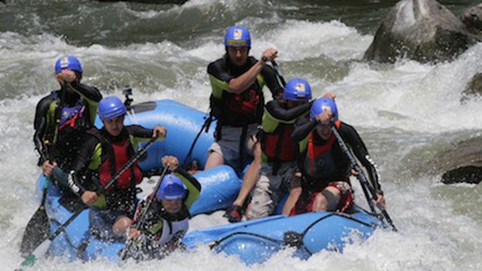 Приключи шампионатът по рафтинг