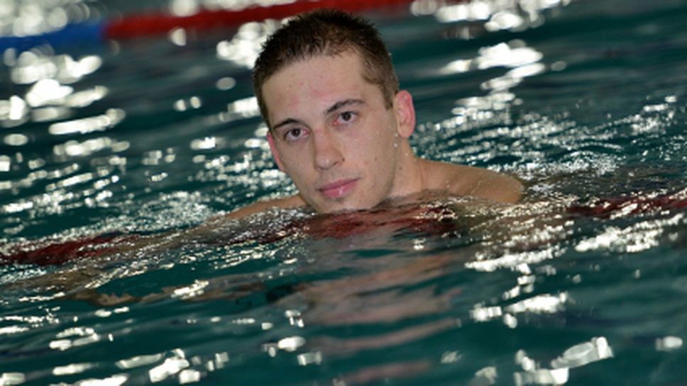Мартин Желев отпадна в сериите на 200 метра свободен стил в Казан