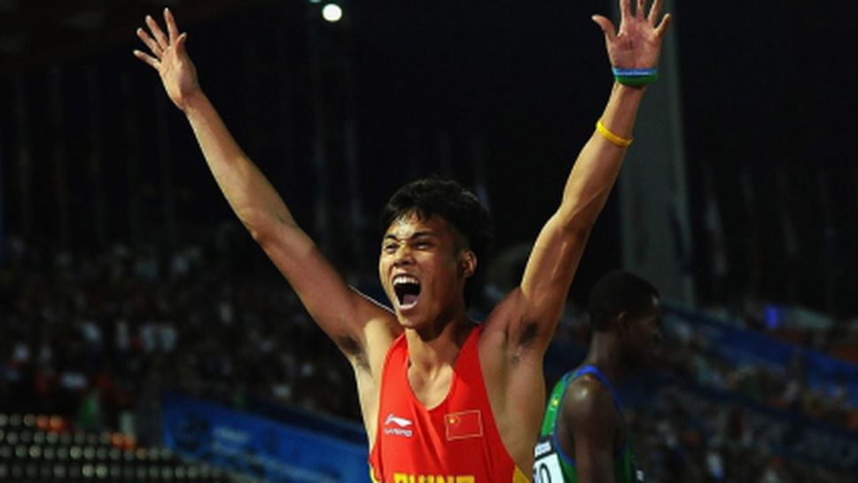 Китаец световен шампион на 100 м с фотофиниш (видео)