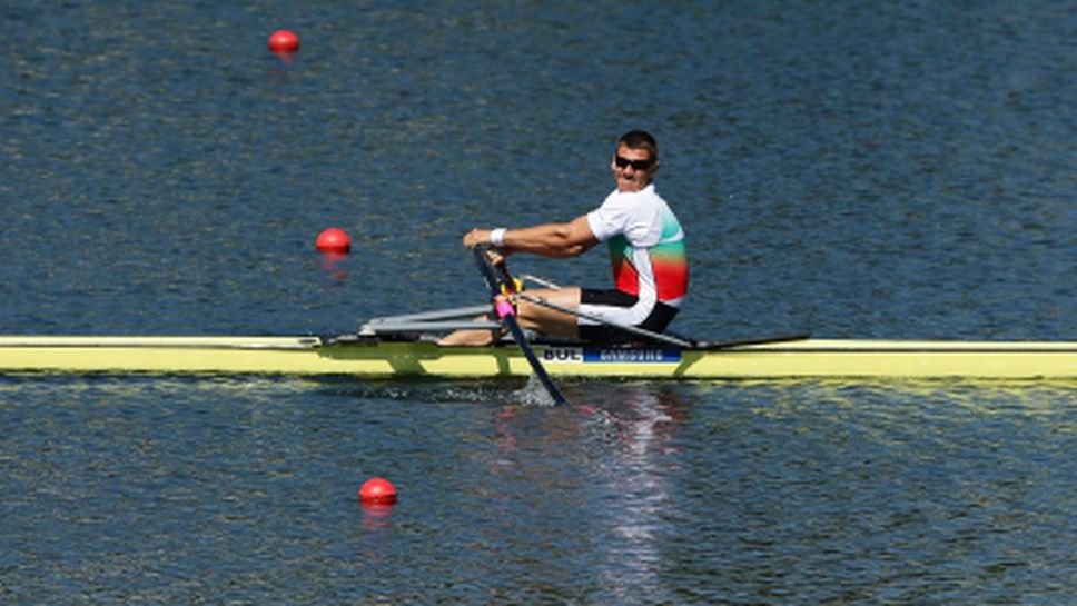 Георги Божилов на финал "А" в скифа на Световната купа