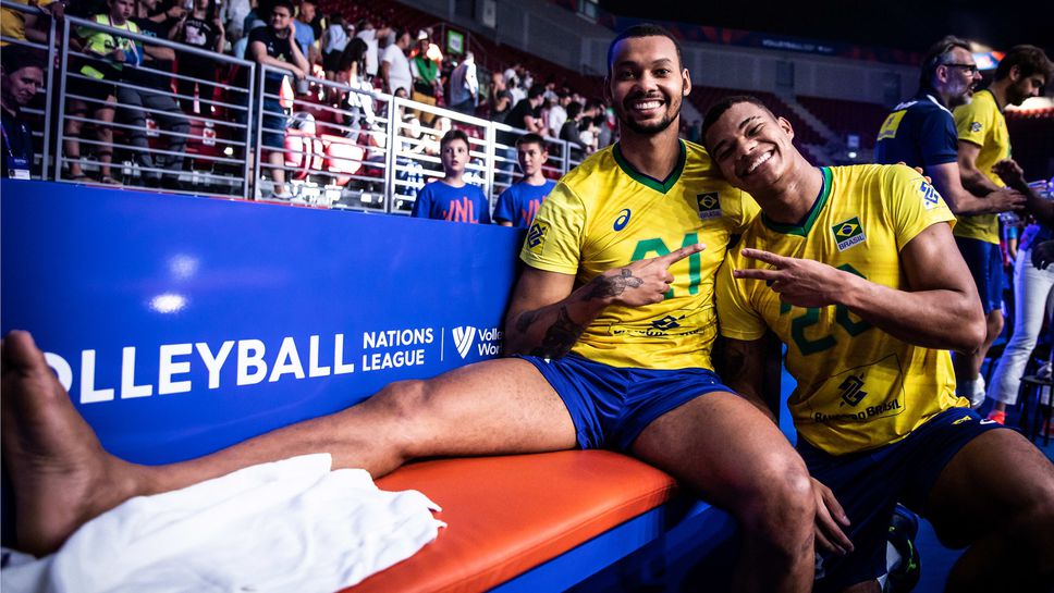 Тежка контузия в “Арена Армеец”! Бразилия остана без основния си диагонал за мача с България