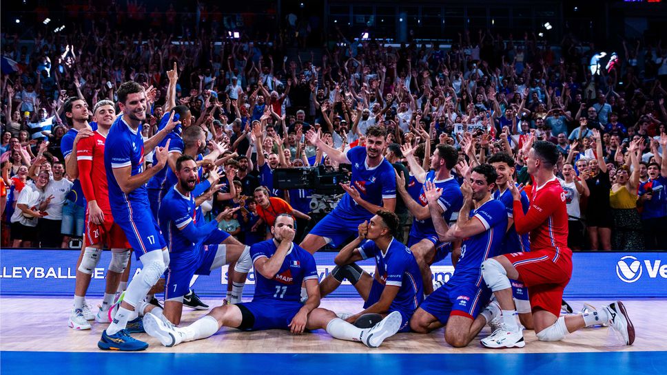 Франция без проблеми срещу Канада във VNL