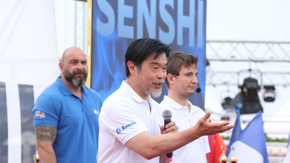 Киокушин майстор от Япония пристига за SENSHI 22