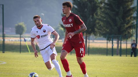  ЦСКА изпусна първенеца на Северна Македония, потомствен 