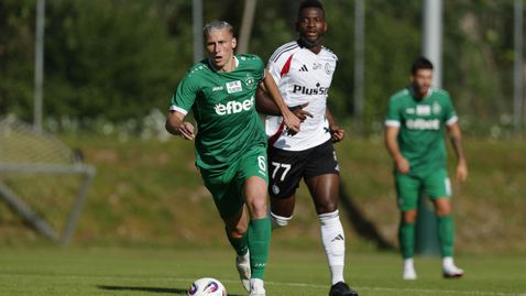  Лудогорец изпусна успеха против полски гранд в последната секунда на 105-минутен мач 