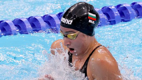 Диана Петкова остана 25-а на 200 метра съчетано плуване 🏊‍♂️