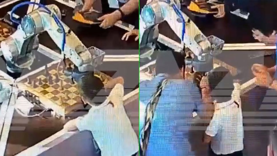 Робот счупи пръста на дете на турнир по шахмат